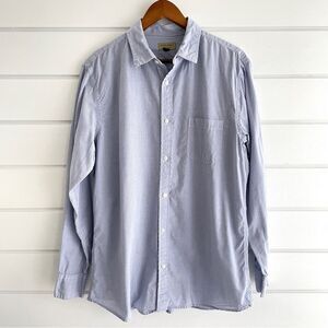 Sonoma Men’s Life & Style Cotton Long Sleeve Button Down Shirt Size Large